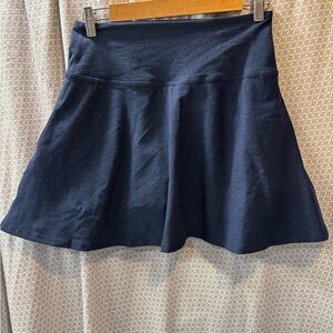 Beyond Yoga Blue Mini Skater Skirt Casual